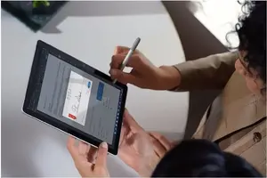 Planšetdators Microsoft Surface Go4 Intel N200 10,5" (26,67 cm) 8GB RAM 128GB SSD Windows 11 Pro Platinum — bez barošanas adaptera