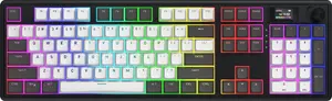 HATOR Skyfall Pro Wireless 100 keyboard Gaming USB + RF Wireless + Bluetooth QWERTY US English Black, Grey