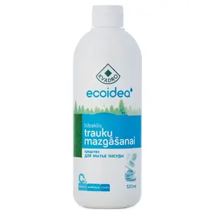 Dishwashing detergent KVADRO Ecoidea 520 ml, liquid concentrated formula
