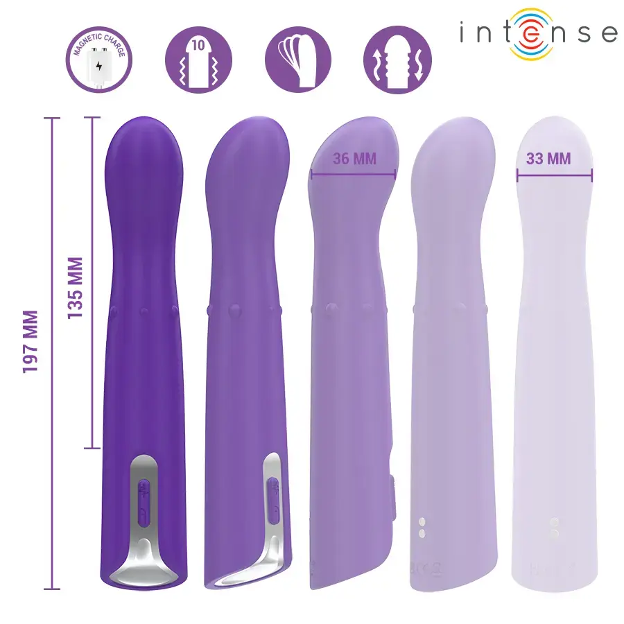 INTENSE HELENA Beads Up & Down Wiggle Вибратор 13,5 см Photo 3