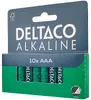 DELTACO LR03-10B AAA Sārmu Baterija Photo 2