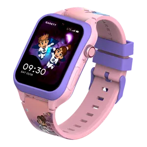 Viedpulkstenis Garett Kids Essa 2 4G rozā — bērnu GPS pulkstenis ar 4G, zvaniem, SOS