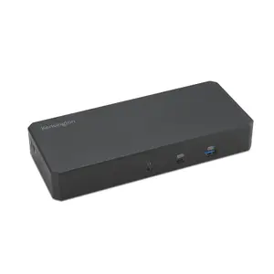 Kensington SD4843P EQ USB-C 10Gbps Triple Video Driverless Dock with 100W Power Delivery and Gigabit Ethernet