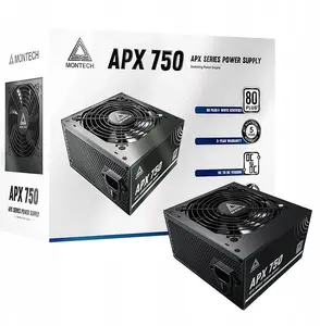 Montech APX750 barošanas avotu vienība 750 W 20+4 pin ATX ATX Melns