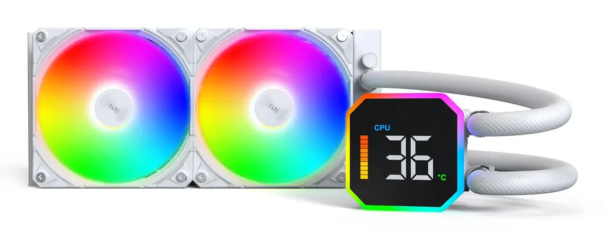 Montech HyperFlow Digital 240 HYPERFLOW DIGITAL 240 (W) Photo 3