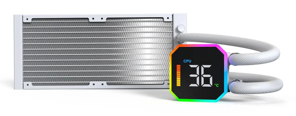 Montech HyperFlow Digital 240 HYPERFLOW DIGITAL 240 (W) Photo 4