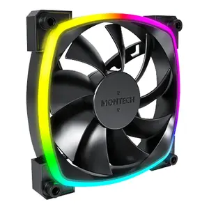 Montech AX120 PWM Computer case Fan 12 cm Black 3 pc(s)