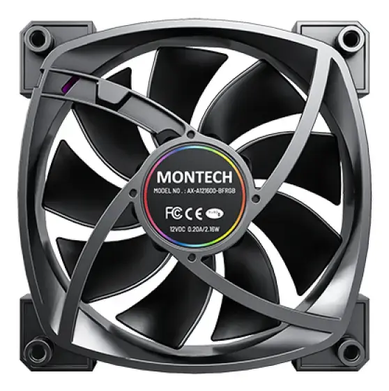 Montech AX120 PWM AX120 PWM BLACK 3 IN 1 Photo 5