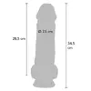 Realistic dildo GET REAL Deluxe 34.5 cm Photo 4