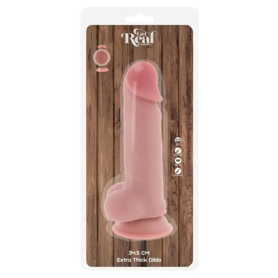 Realistic dildo GET REAL Deluxe 34.5 cm Photo 5