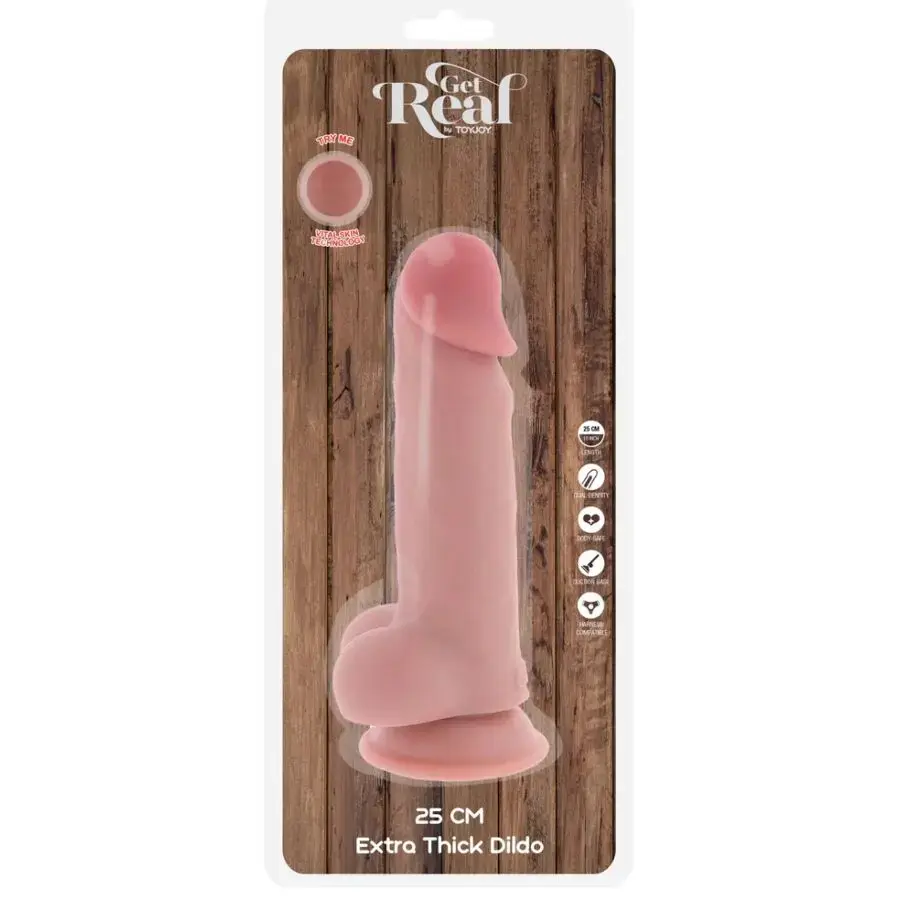 GET REAL D-245029 silicone dildo 25 cm Photo 5