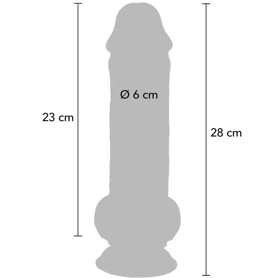 Dildo GET REAL Deluxe realistic 28 cm Photo 4