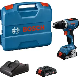 Cordless drill-driver Bosch GSR 18V-65 with 2 x 2 Ah batteries (06019N3000)