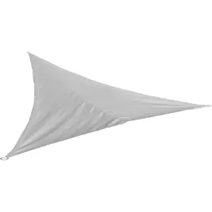 Garden sun shade sail triangular Saska Garden 3×3×2 m gray