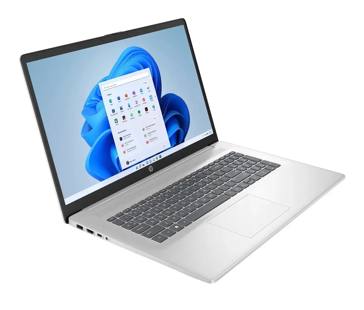 HP 17-cn4009nw — 17.3" FHD, Core i5-120U portatīvais Photo 2