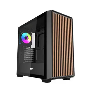 ATX корпус Darkflash DS900WD (чёрный) с 4 предустановленными вентиляторами