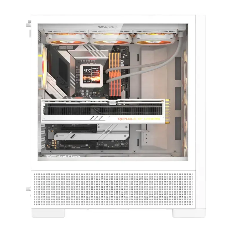 Darkflash AIRNOVA корпус (белый) с 3 вентиляторами Photo 2