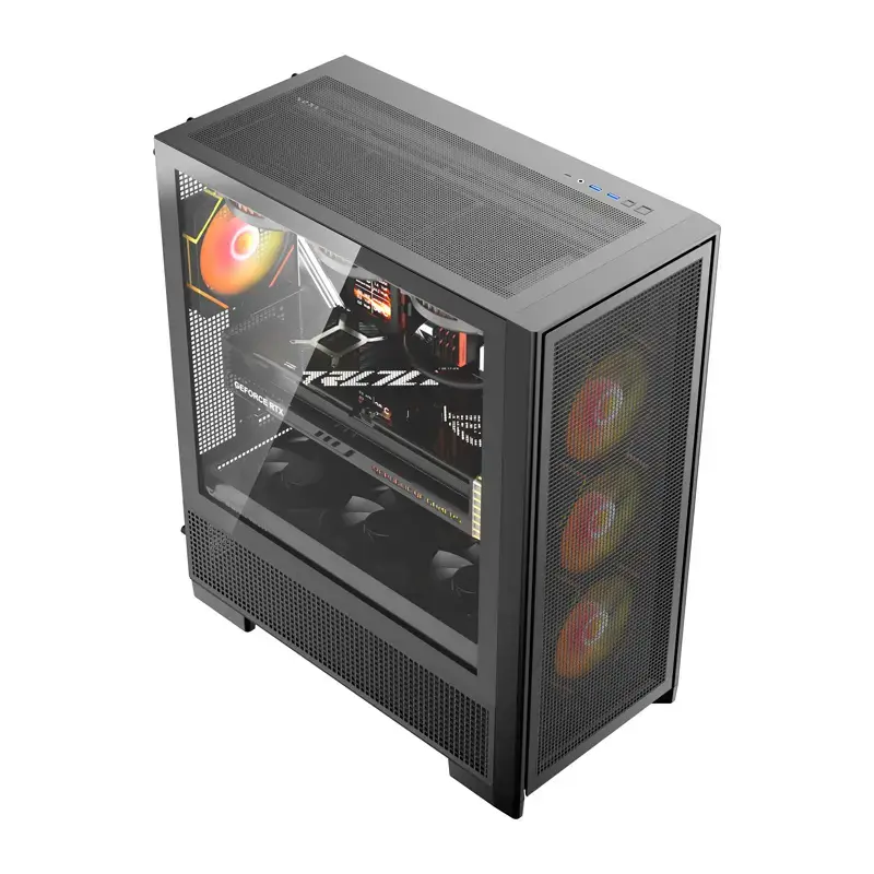 DarkFlash AIRNOVA computer case with 3 fans Photo 3