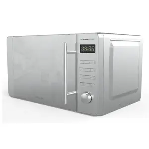 Countertop grill microwave CECOTEC Proclean 5120 Flatbed Mirror — 20 L, 700 W, LED display, rotary control, grey