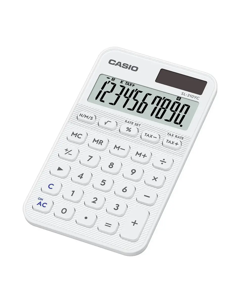 Калькулятор CASIO SL-310YC — карманный 10-разрядный Photo 2