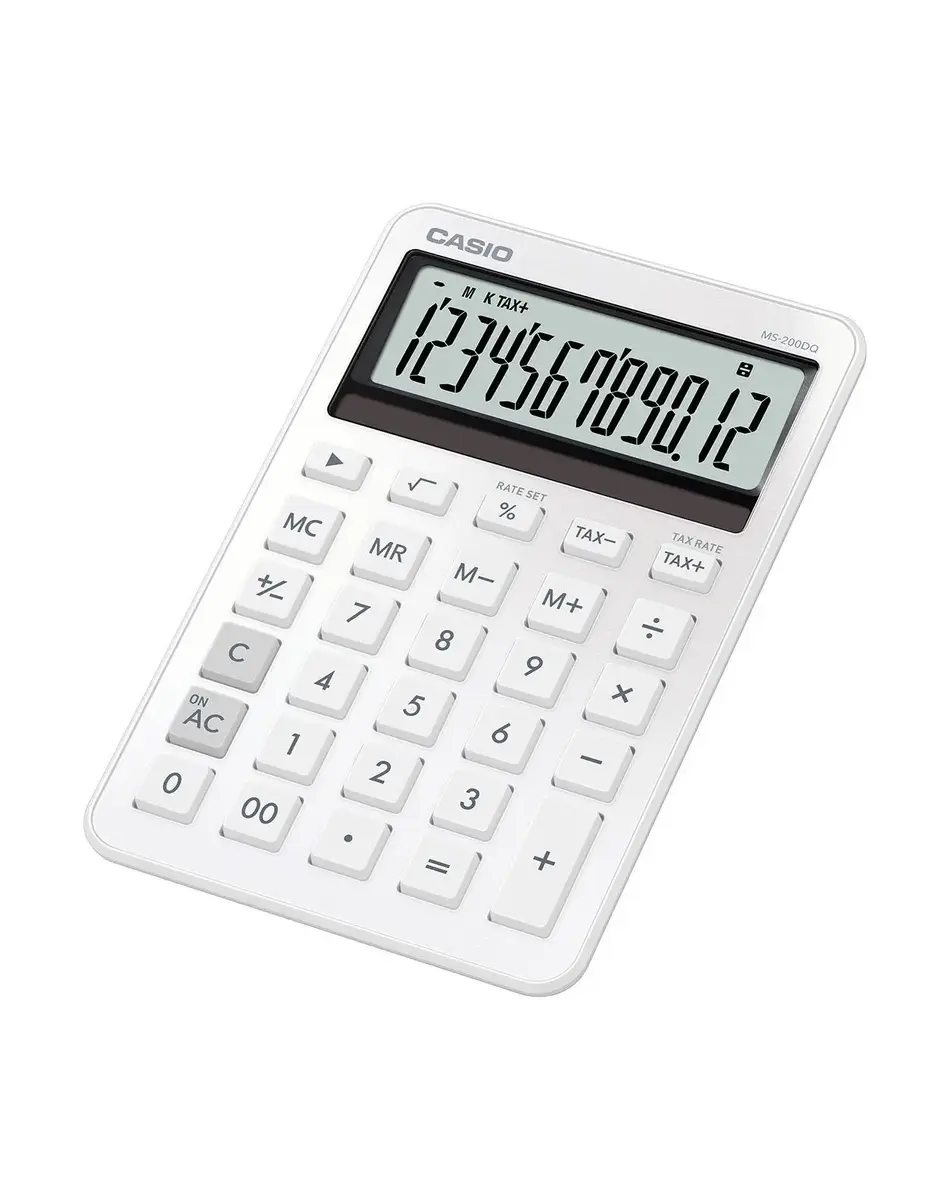 Калькулятор CASIO MS-200DQ настольный 12 разрядов Photo 2