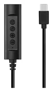Sandberg Headset USB-C Controller with 1.5m Cable, Black