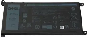 Аккумулятор для ноутбуков Dell, 42 Вт·ч, 3‑ячеечный, модель 51KD7
