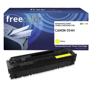 Картридж с тонером FREECOLOR K18640F7 совместимый с Canon, желтый, ресурс 2100 стр., 1 шт.