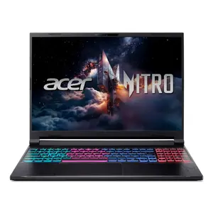Laptop Acer Nitro V 16S ANV16S-71-708Y — Intel Core 7 240H, 16" WUXGA, 16 GB DDR5, 1 TB SSD, Windows 11 Home, Black