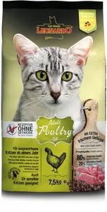 Dry cat food LEONARDO Adult Poultry GF, poultry flavor, 7.5 kg