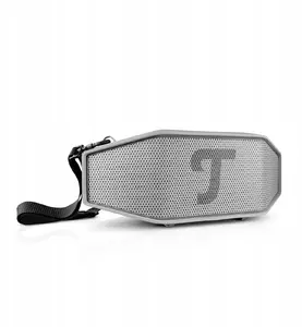 Pārnēsājams stereo Bluetooth skaļrunis TEUFEL ROCKSTER CROSS 2 — bezvadu, gaiši pelēks