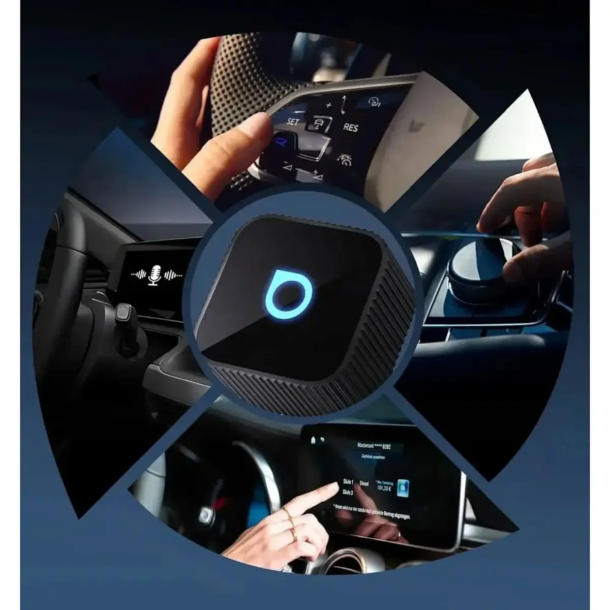Ottocast T2 Mini Slim беспроводной адаптер CarPlay/Android Auto Photo 2