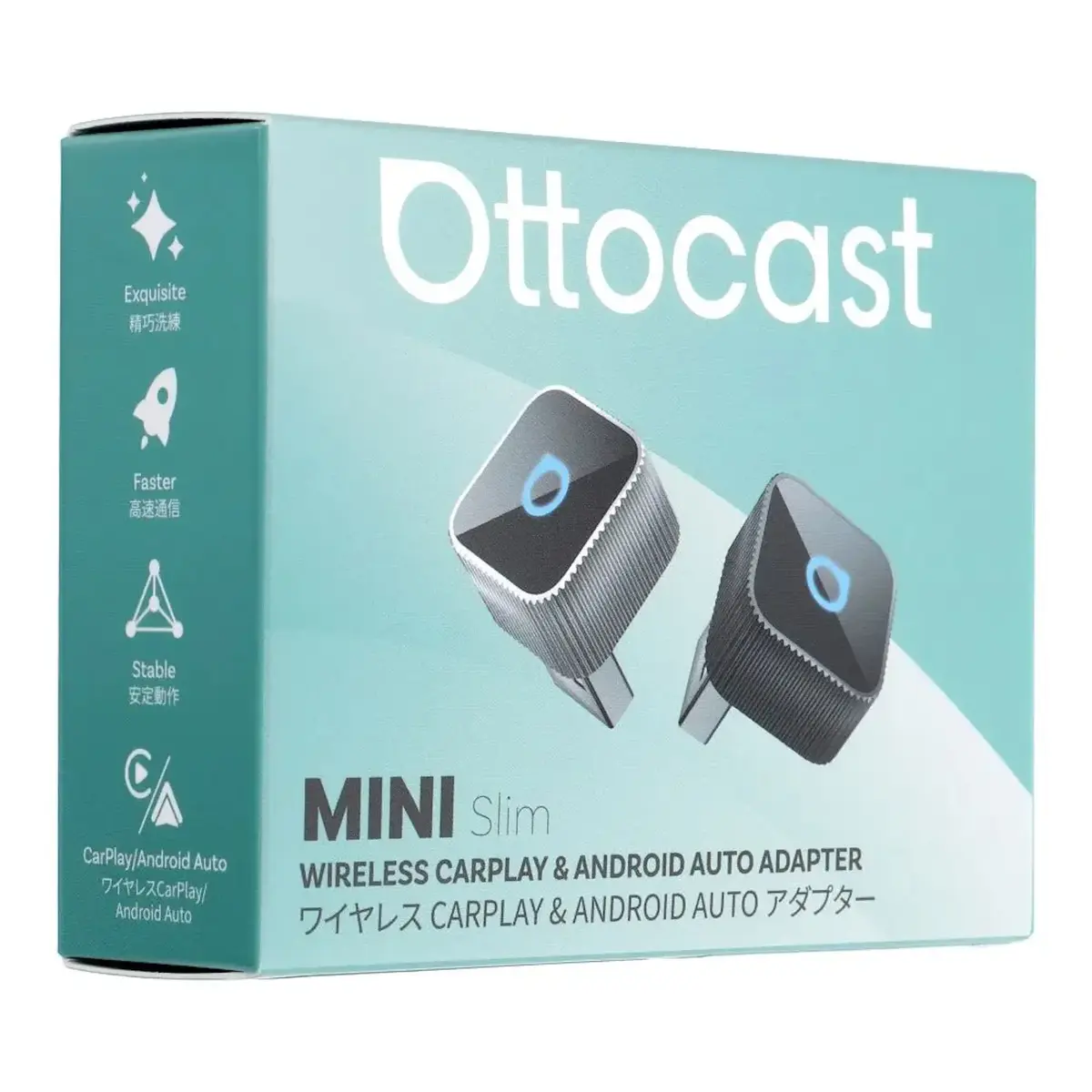 Ottocast T2 Mini Slim беспроводной адаптер CarPlay/Android Auto Photo 5