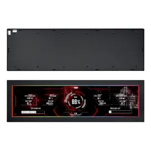 Display panel Lian Li SM088X, universal chassis, 237×73×13 mm, 5 V, black