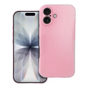 Силиконовый чехол-накладка Riff Blink для Apple iPhone 17, розовый
