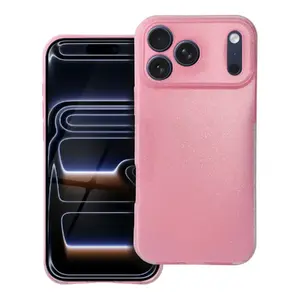 Silikona aizmugures vāciņš Riff Blink priekš Apple iPhone 17 Pro Max — rozā