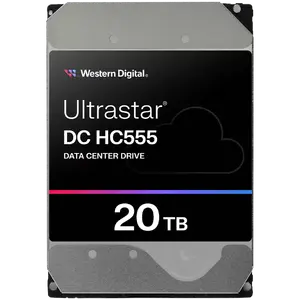 Cietais disks Western Digital ULTRASTAR DC HC555 20TB SATA 3.5" uzņēmumiem