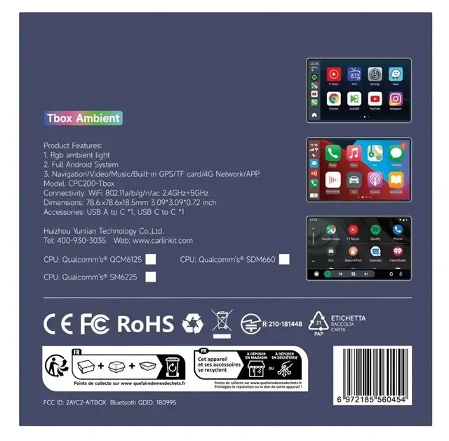 Carlinkit CPC200-Tbox беспроводной адаптер Photo 11