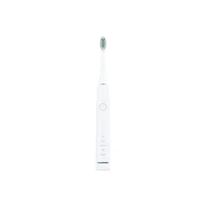 Electric sonic toothbrush BLAUPUNKT DTS201WH — compact white, oval brush head, sensitive mode, 2‑min timer, built‑in 5V battery