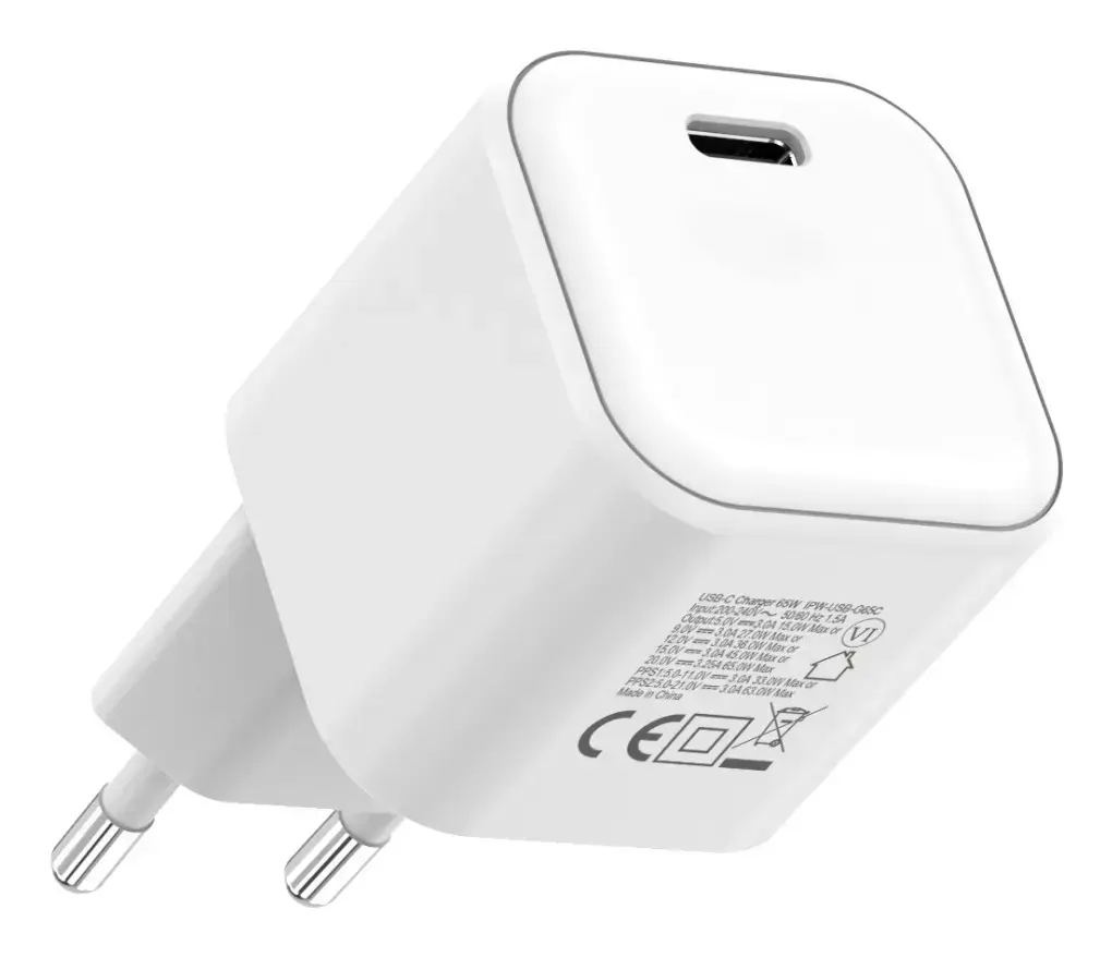 TECHLY USB-C fast charger IPW-USB-G65C 65W Photo 2