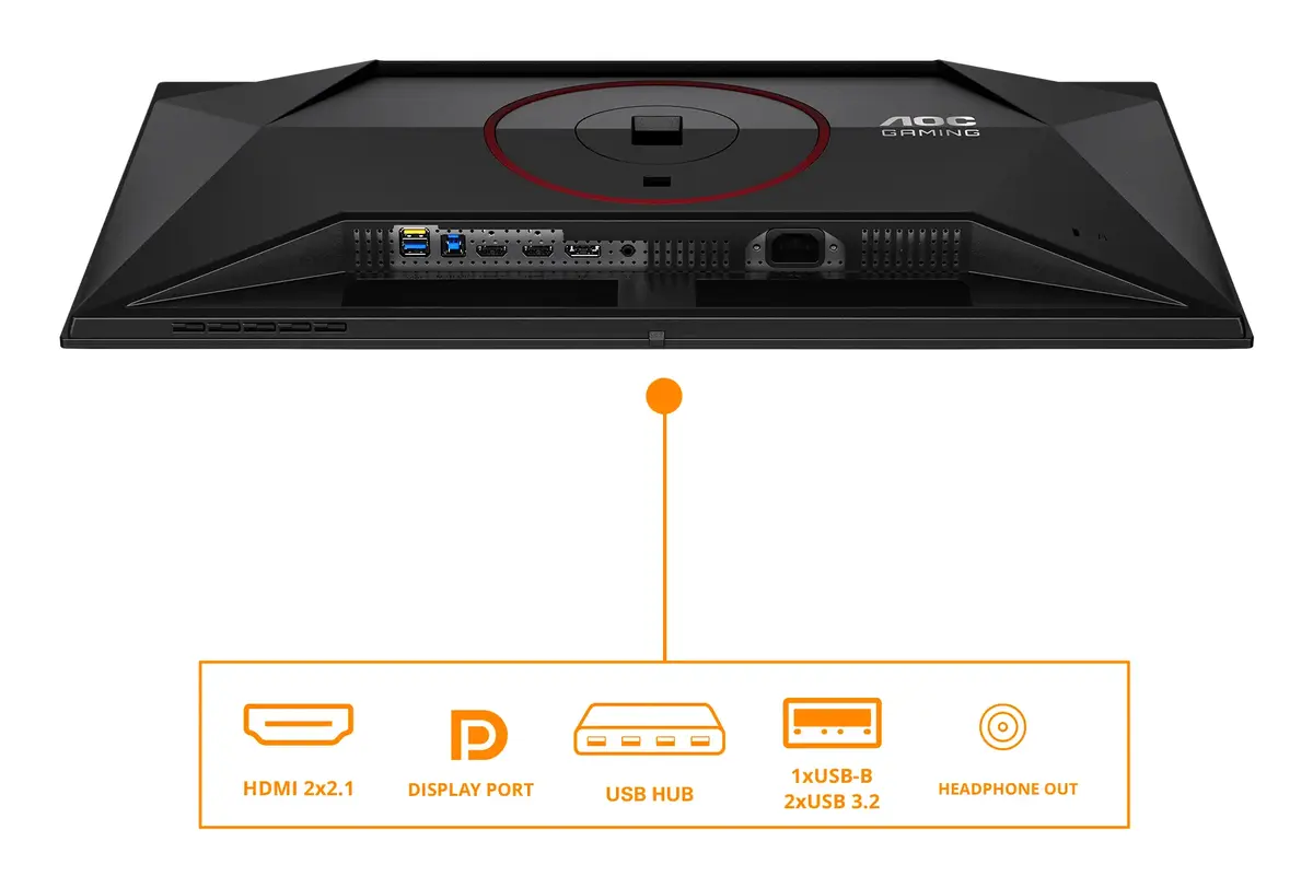 AOC G4 Q27G4SDR 26,5" QD-OLED Quad HD монитор Photo 4