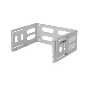 Rack wall mount 19" 4U LANBERG — 497×400/240 mm, gray