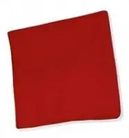 Microfiber cleaning cloths Filmop 40×40 cm, red, pack of 5