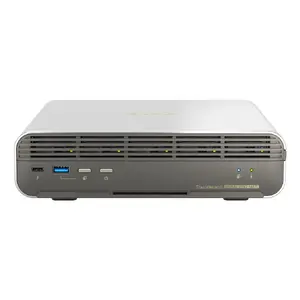 NAS QNAP TBS-h574TX-i5UC-05S02 Compact NAS with Intel Core i5-1235U, 16 GB RAM, 19.2 TB SSD, 5 bays, QNAP QTS, Grey/Black