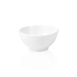 Bowl 20 cm, white melamine — WAS DAY & NIGHT