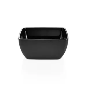 Bowl WAS DAY & NIGHT 19×19×8.5 cm, black melamine