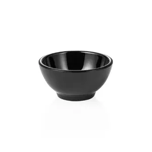 Bowl DAY & NIGHT D20 cm by WAS, black melamine