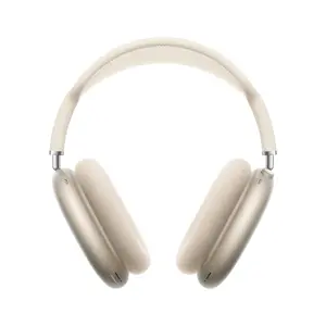Накладные беспроводные наушники Apple AirPods Max Starlight — Bluetooth, циркумауральные, с дугой, 386.2 г