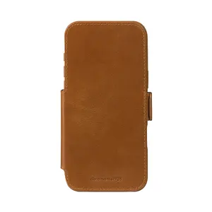 Чехол-книжка dbramante1928 Copenhagen для iPhone 17 Pro Max — Tan, 3 кармана для карт, подставка