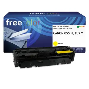 Картридж с тонером FREECOLOR K18835F7 совместимый с Canon, жёлтый, ресурс 11 000 страниц, 1 шт